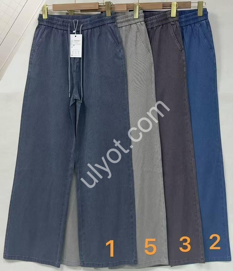 ДЖИНСЫ (28-33) КОРИЧНЕВЫЙ 5608-3