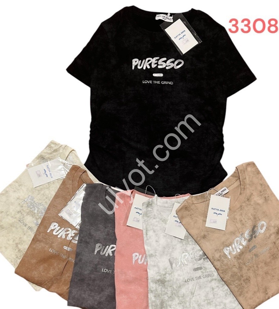 ФУТБОЛКА (ONESIZE 42-48) МІКС 3308