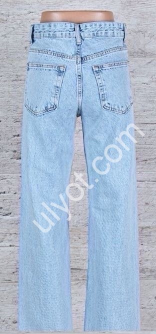 ДЖИНСЫ TOP SHOP (25-28) СТРАЗЫ ГОЛУБОЙ 4892