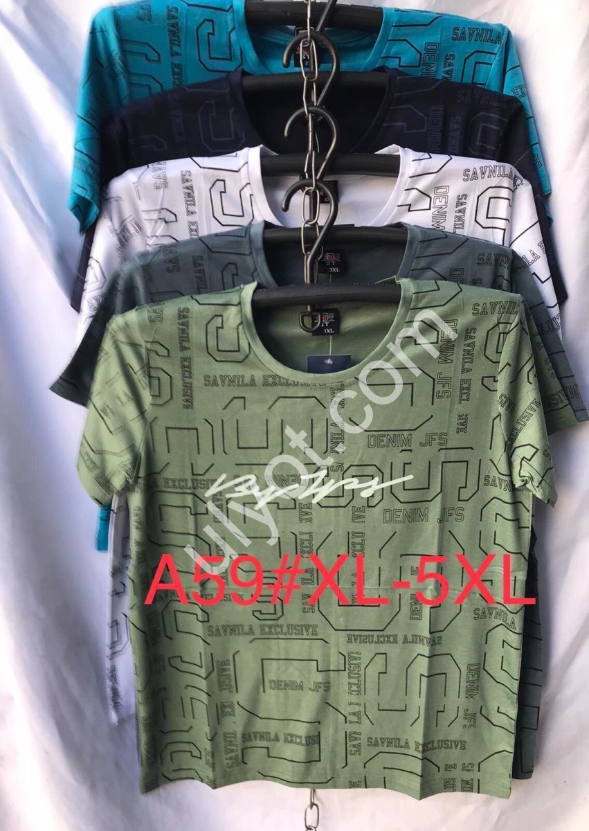 ФУТБОЛКА (XL-5XL) МИКС A59