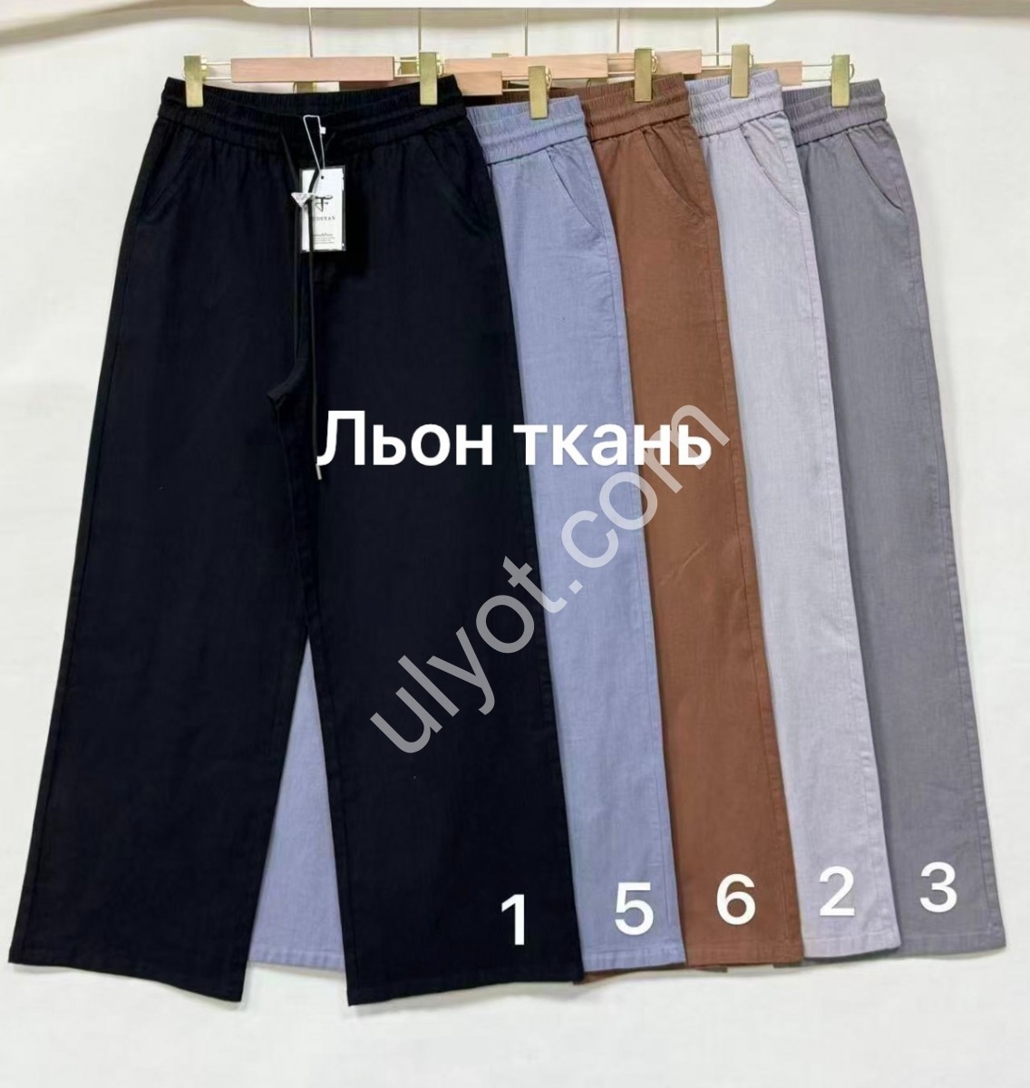 БРЮКИ (31-36) СВ. СЕРЫЙ 1177-2