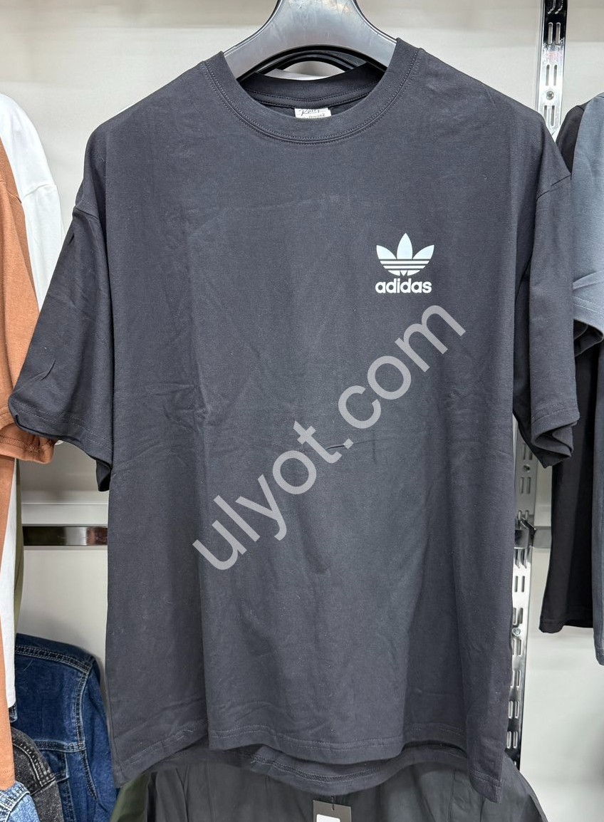 ФУТБОЛКА A01 (2XL-4XL) ЧОРНИЙ