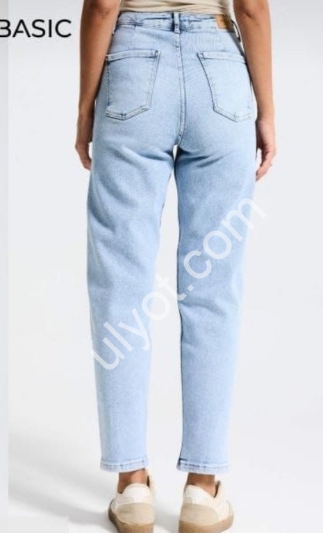 ДЖИНСЫ IT'S BASIC (34-42) ГОЛУБОЙ 3506/4s6/3