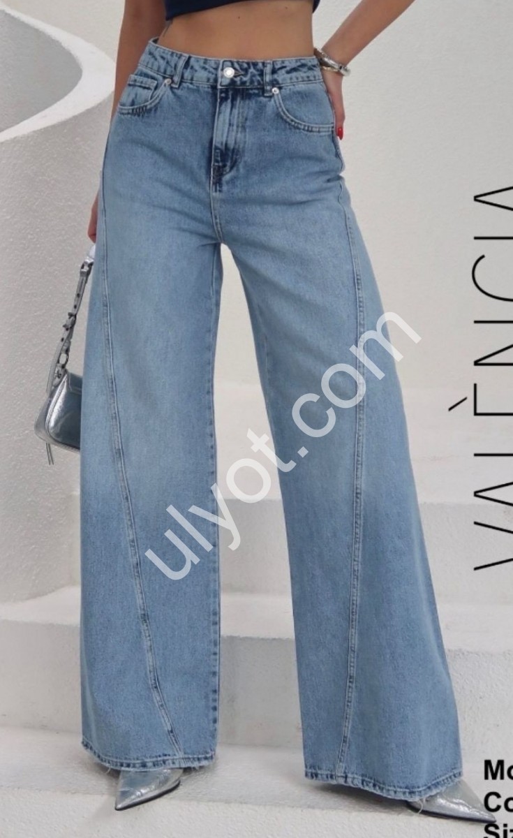 ДЖИНСЫ ZEO BASIC (34-42) СИНИЙ 5270