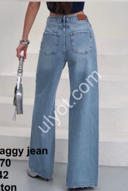 ДЖИНСЫ ZEO BASIC (34-42) СИНИЙ 5270