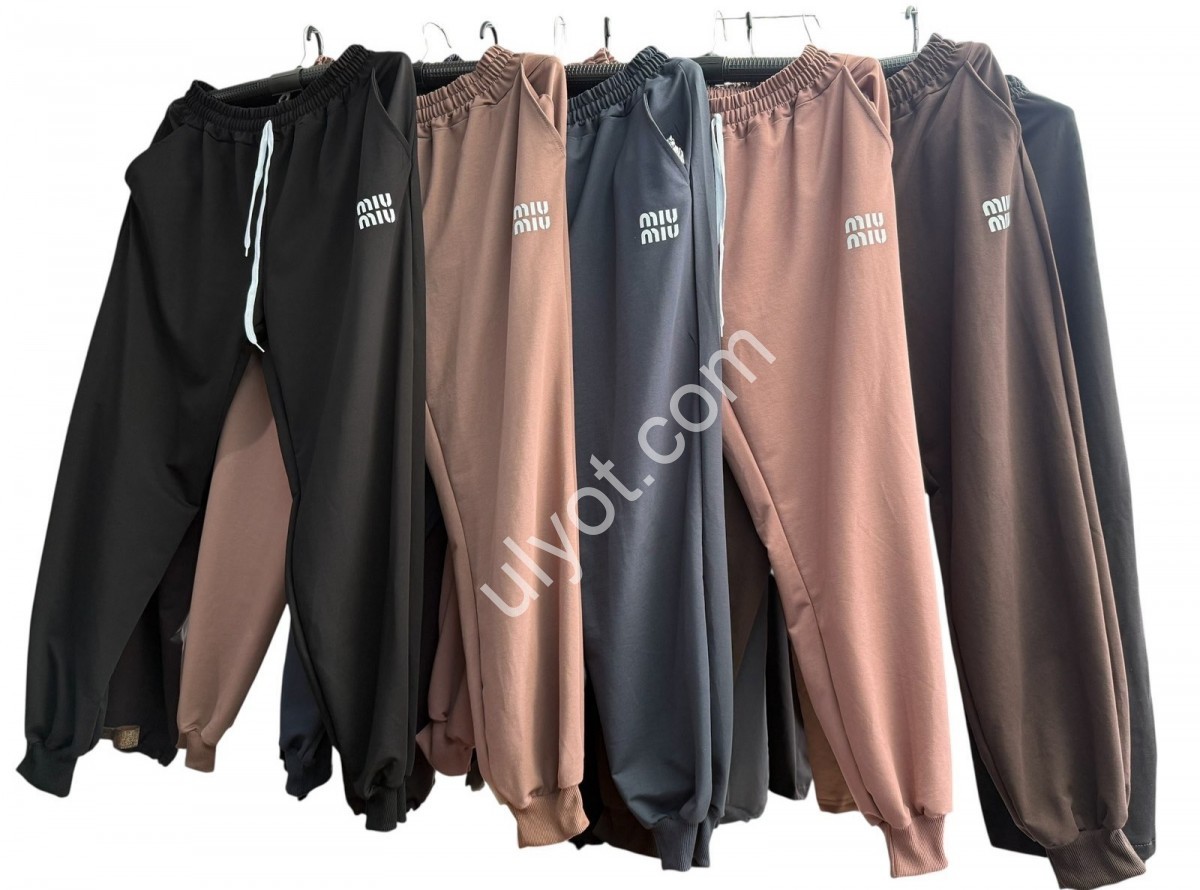 СПОРТ.ШТАНЫ M40 (52-60) МАНЖЕТ СЕРЫЙ 