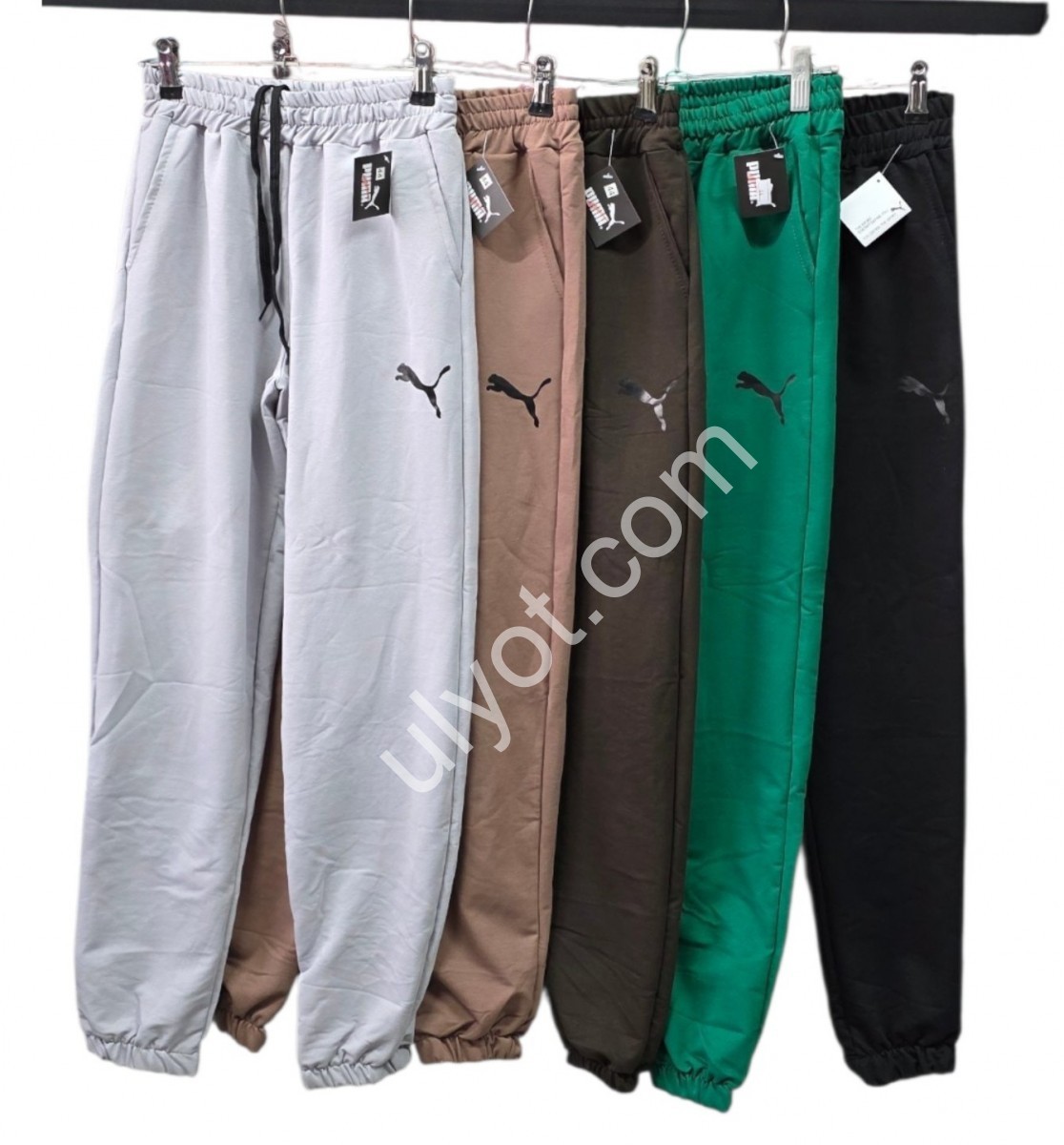 СПОРТ. ШТАНЫ P15 (6-12 ЛЕТ) МАНЖЕТ МОЛОЧНЫЙ 