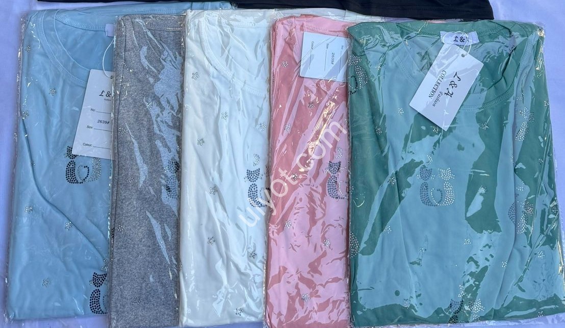 ФУТБОЛКА (ONESIZE 50-58) МІКС 2639