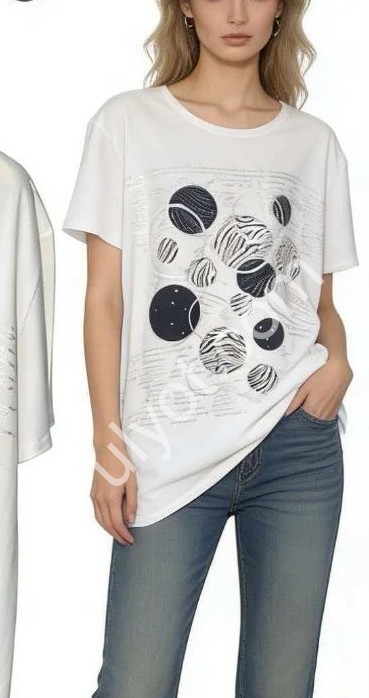 ФУТБОЛКА (7XL-8XL) ПУДРА 8905