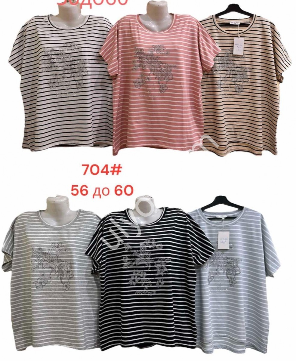 ФУТБОЛКА (ONESIZE 56-60) МІКС 704