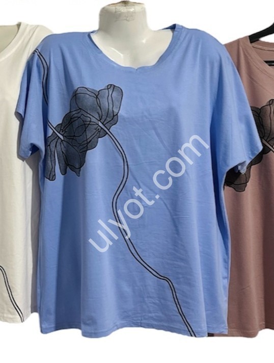 ФУТБОЛКА (ONESIZE 56-60) МИКС 904