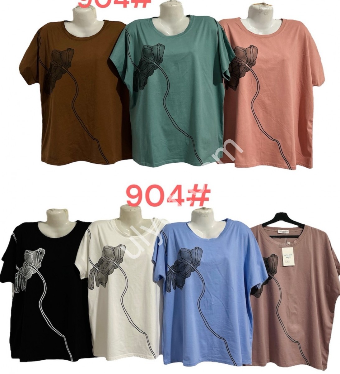 ФУТБОЛКА (ONESIZE 56-60) МИКС 904