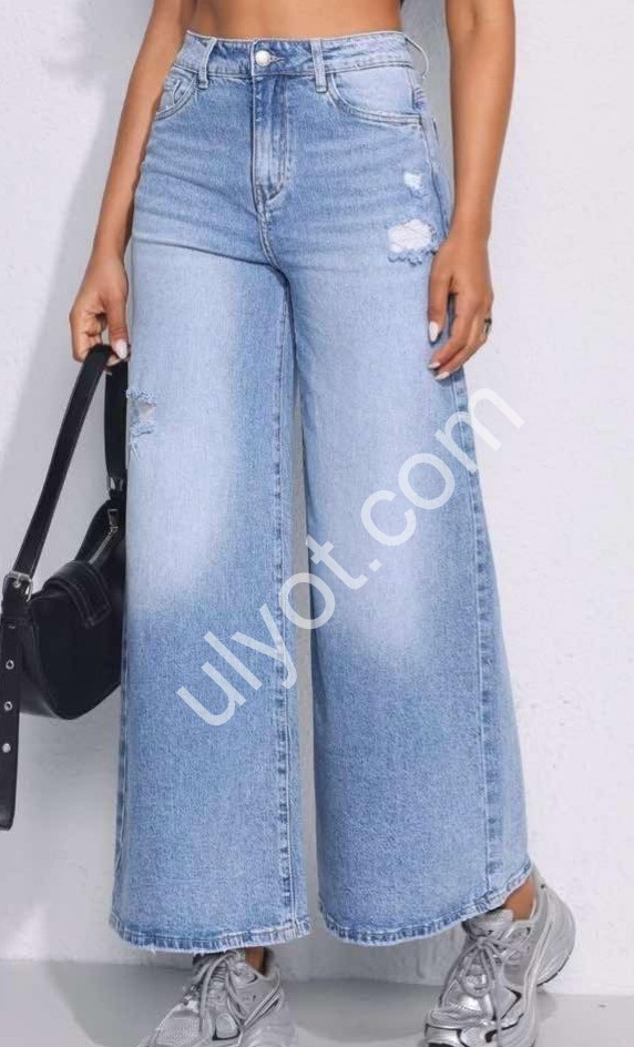 ДЖИНСЫ M.SARA (XS-XL) ГОЛУБОЙ 3285