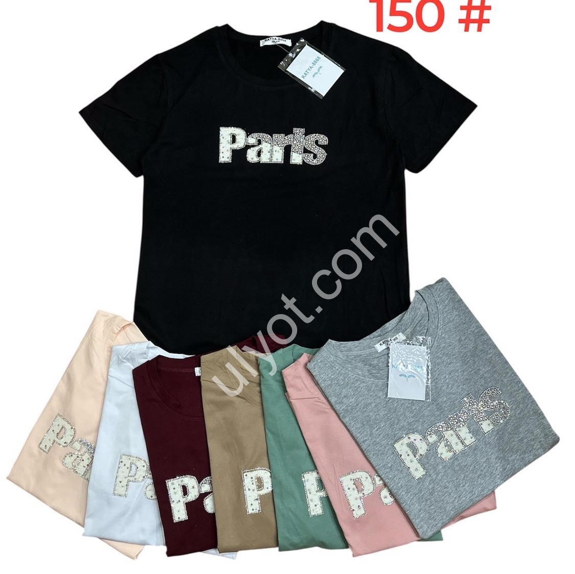 ФУТБОЛКА (ONESIZE 46-50) МИКС 150