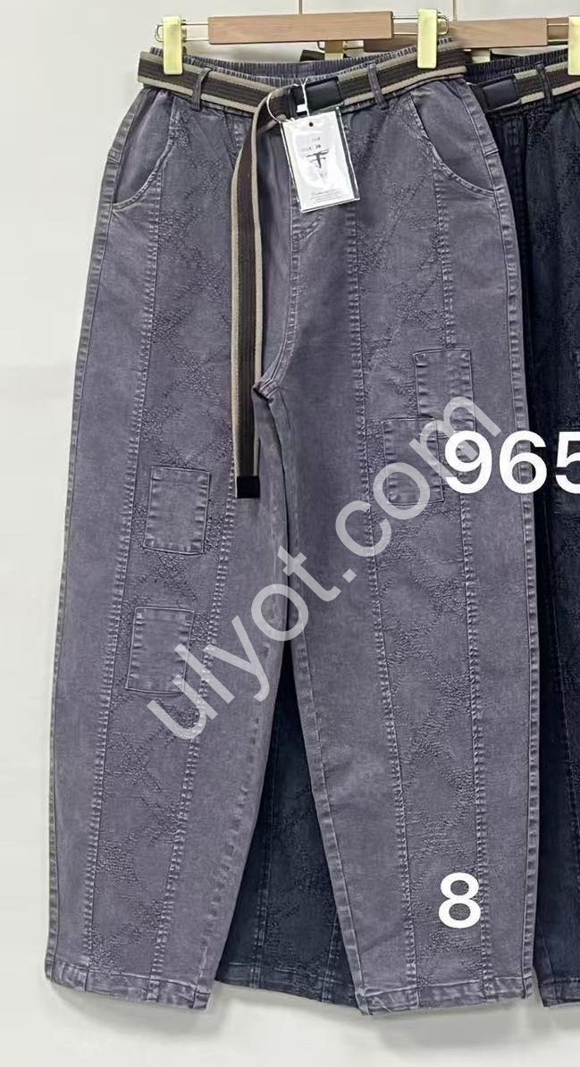 БРЮКИ (28-33) КОРИЧНЕВЫЙ 965-5