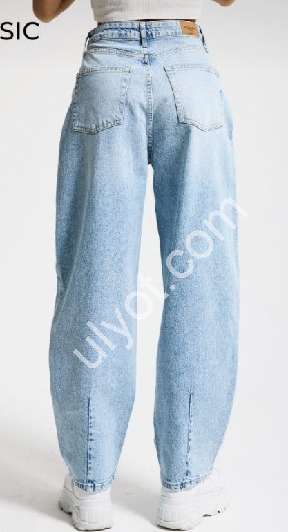ДЖИНСЫ IT'S BASIC (34-42) ГОЛУБОЙ 4830/4s6/16
