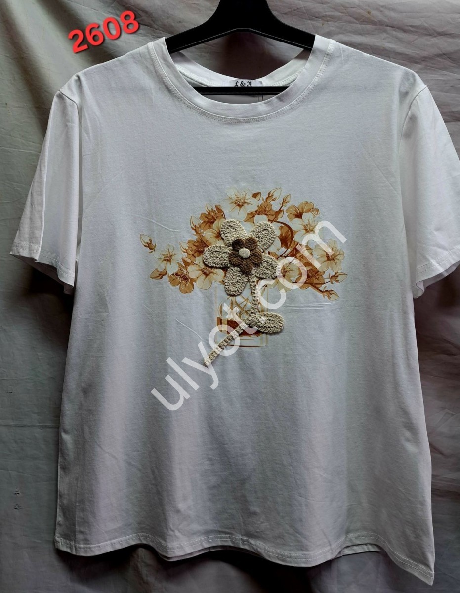 ФУТБОЛКА (ONESIZE 48-54) МИКС 2608