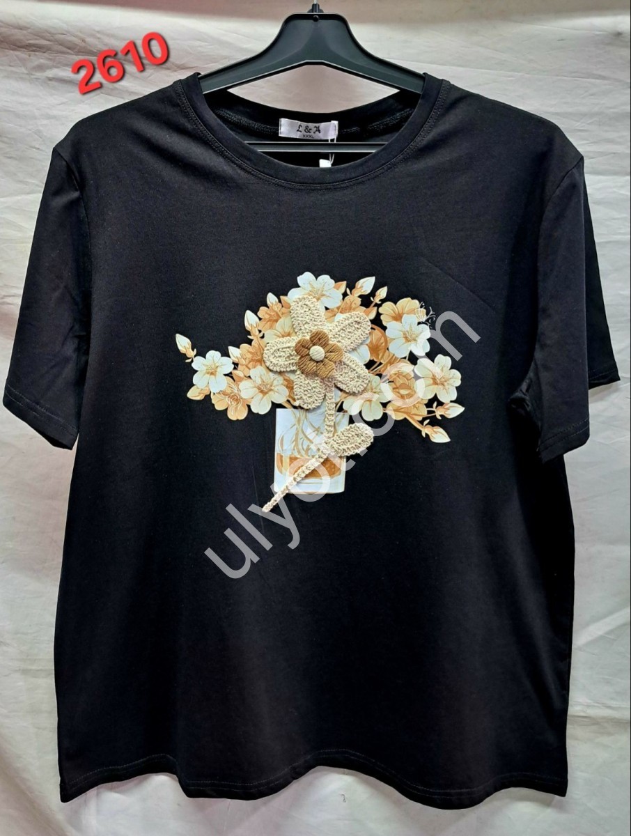 ФУТБОЛКА (ONESIZE 48-54) МИКС 2610