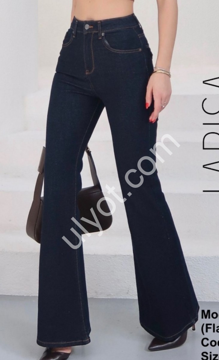 ДЖИНСИ ZEO BASIC (34-42) Т.СИНІЙ 5309