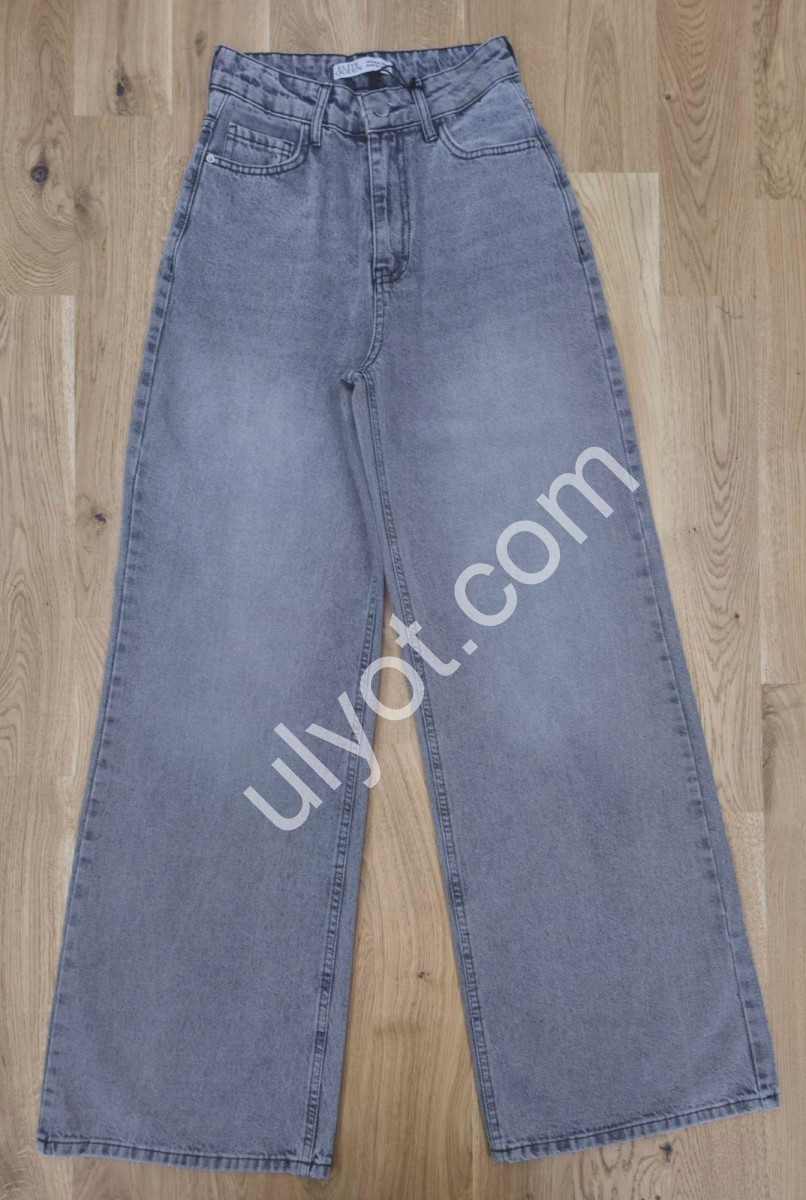 ДЖИНСЫ ELITE QUEEN (25-30) СЕРЫЙ 1312-382