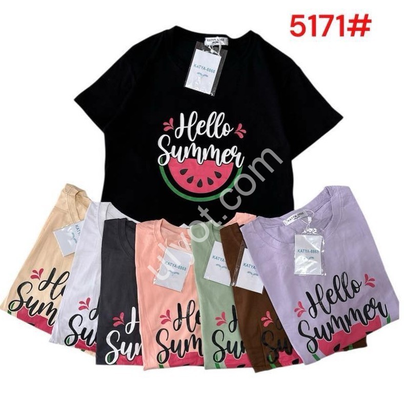 ФУТБОЛКА (ONESIZE 44-48) МІКС 5171