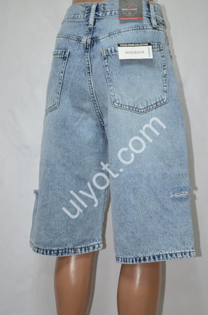ШОРТЫ RELUCKY (25-30) ГОЛУБОЙ 002