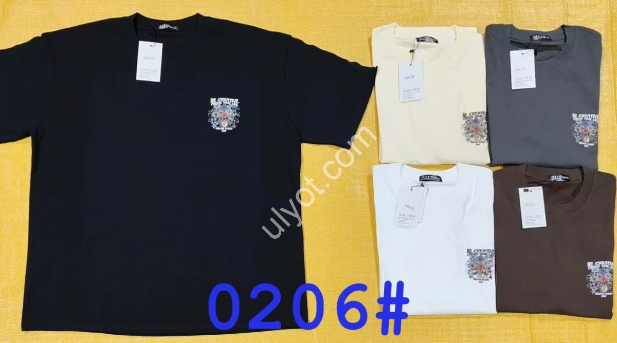 ФУТБОЛКА (L-3XL) ЧЕРНЫЙ 0206