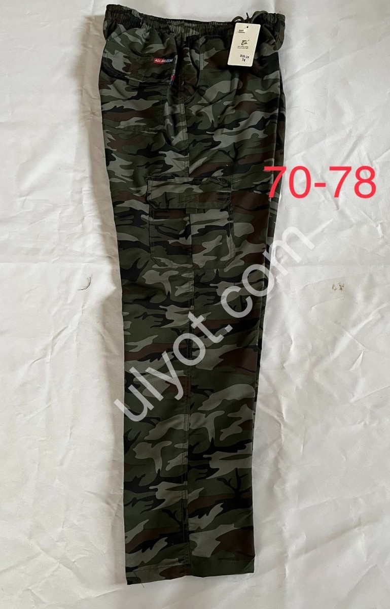 ШТАНЫ (70-78) ПРЯМОЙ КАМУФЛЯЖ B30-1