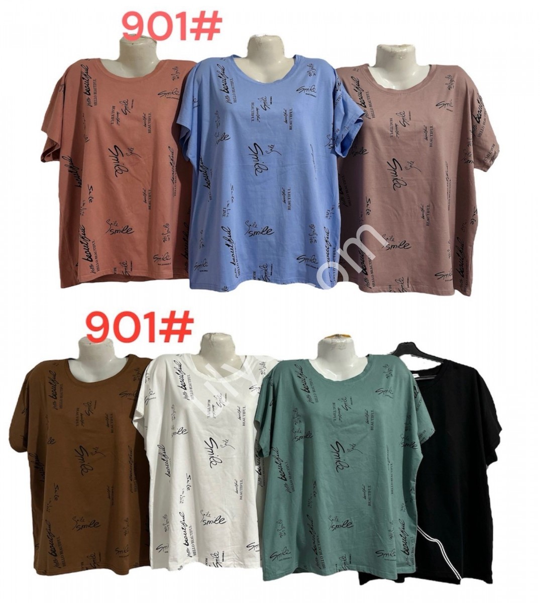 ФУТБОЛКА (ONESIZE 52-58) МИКС 901