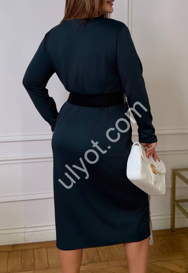 Фото 2 ПЛАТЬЕ (48-58) ИЗУМРУД 0364