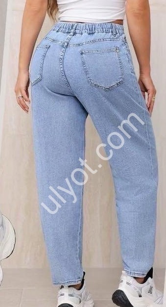 ДЖИНСИ M.SARA (XS-XL) БЛАКИТНИЙ 338-5