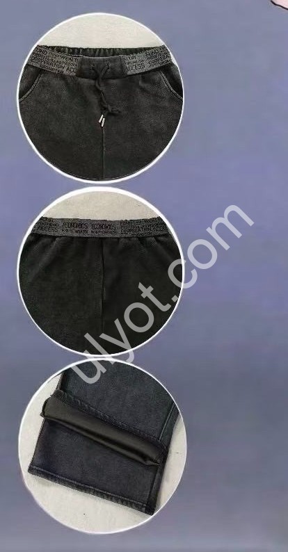 ШТАНЫ (5XL-10XL) ПРЯМОЙ ГРАФИТ 603