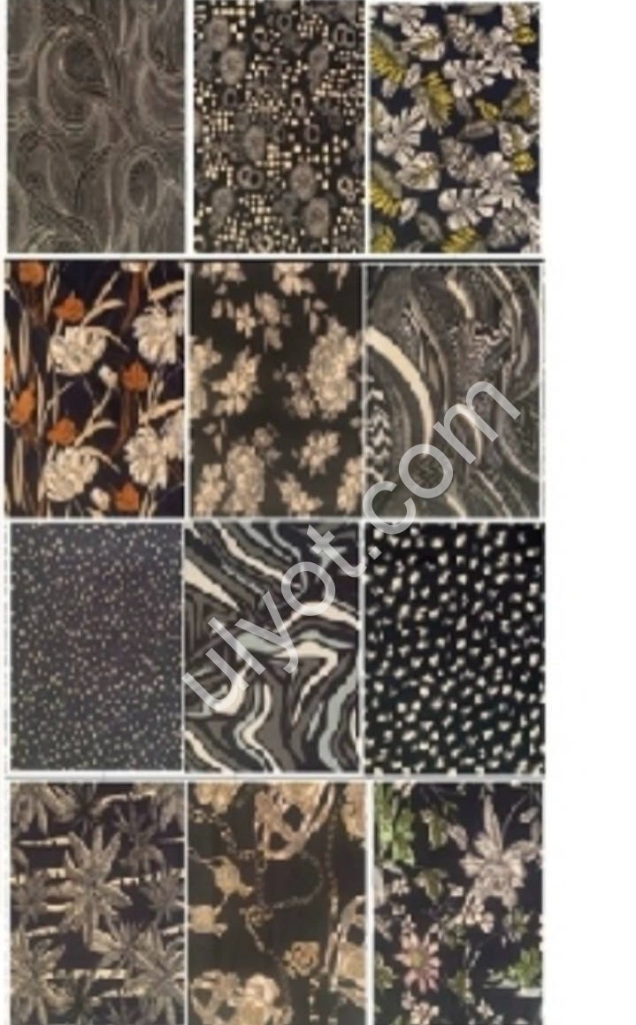 ШТАНЫ (8XL-10XL) ПРЯМОЙ МИКС 2802