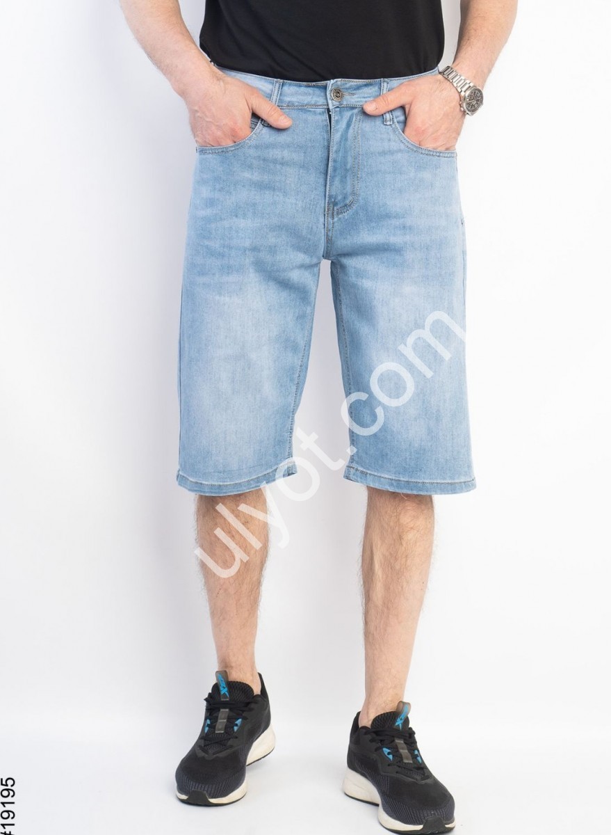 ШОРТЫ CAPTAIN (29-38) ГОЛУБОЙ 19195