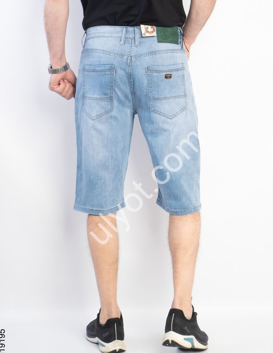 ШОРТЫ CAPTAIN (29-38) ГОЛУБОЙ 19195