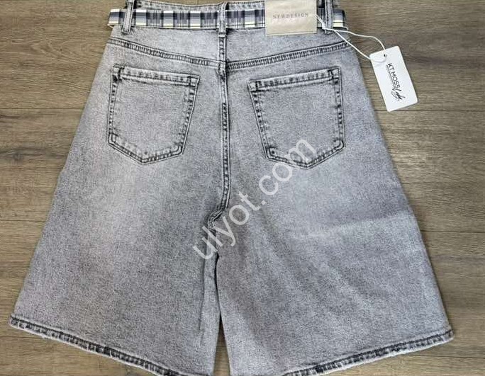 ШОРТИ KT.MOSS (30-36) СІРИЙ 793