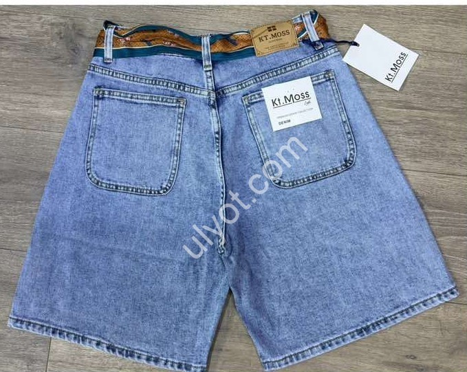 ШОРТЫ KT.MOSS (28-33) СИНИЙ 527