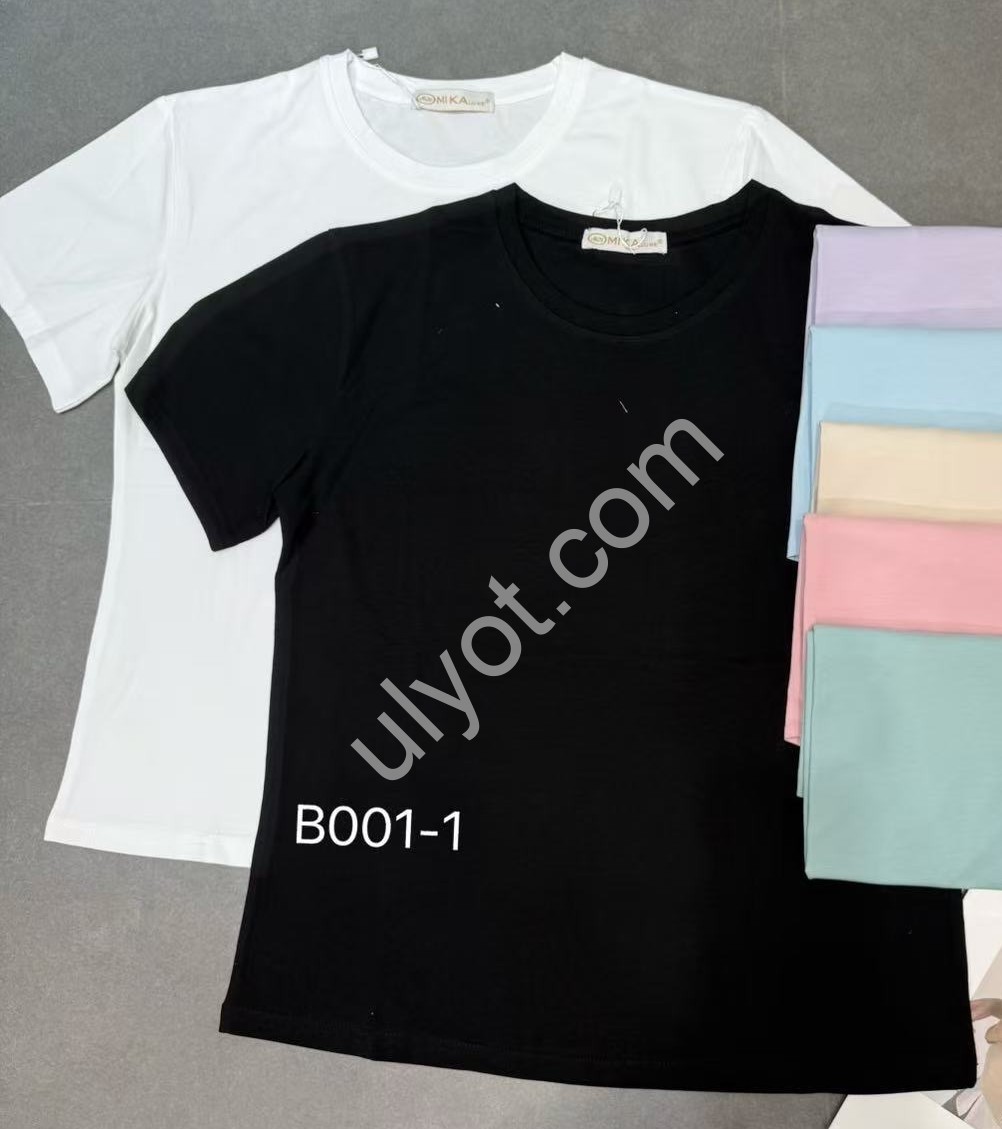 ФУТБОЛКА (ONE SIZE 46-50) МИКС B001-1