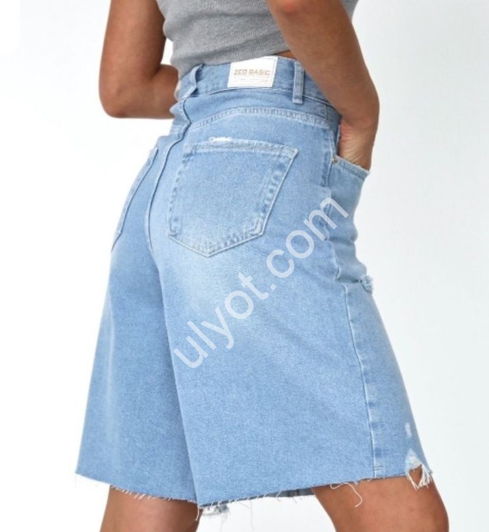 ШОРТЫ ZEO BASIC (34-42) ГОЛУБОЙ 4878