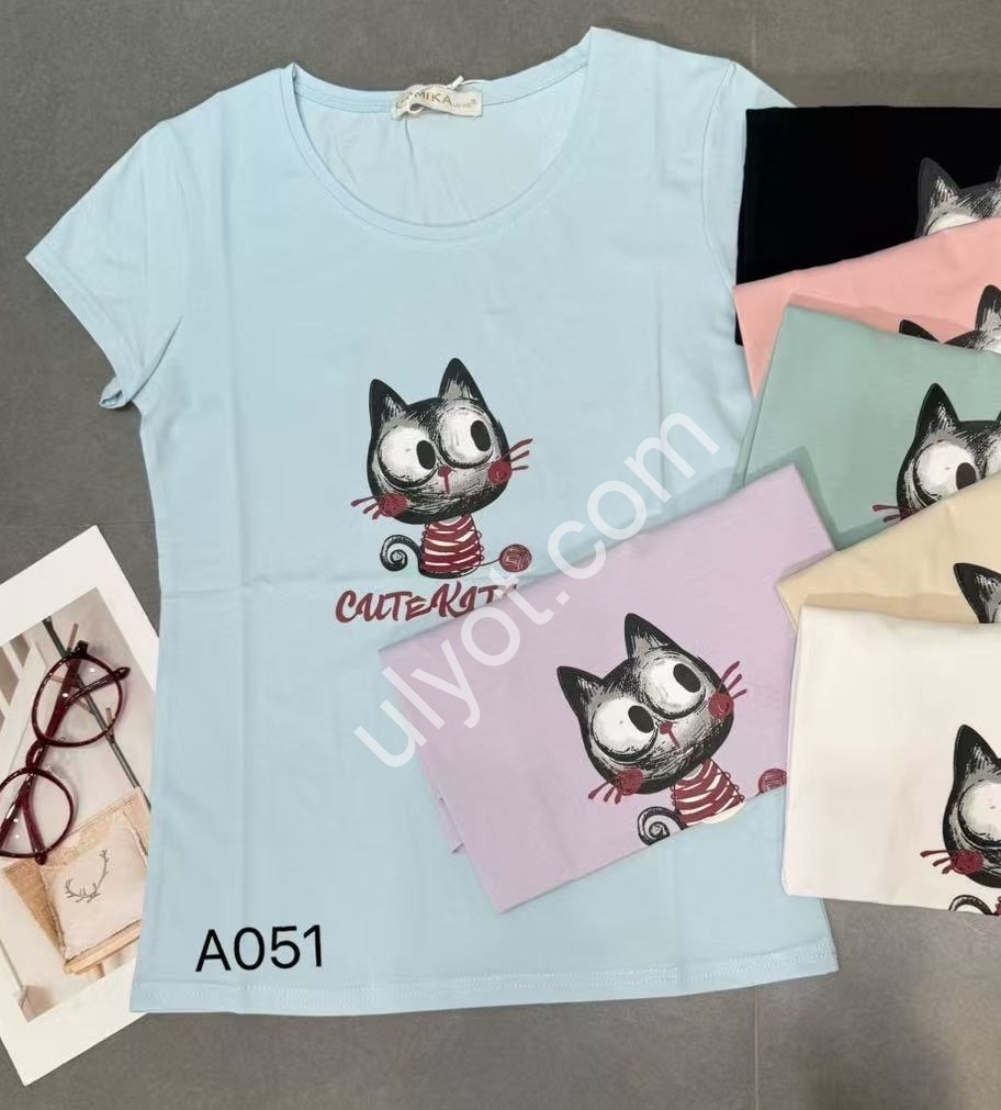 ФУТБОЛКА (ONE SIZE 44-48) МИКС A051