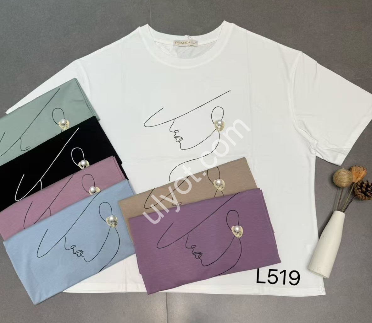 ФУТБОЛКА (ONE SIZE 52-56) МІКС L519