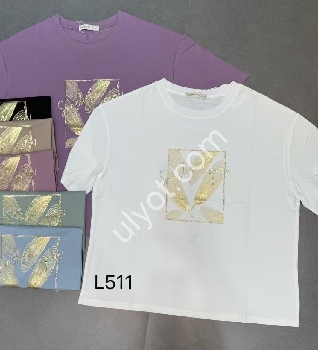 ФУТБОЛКА (ONE SIZE 52-56) МИКС L511