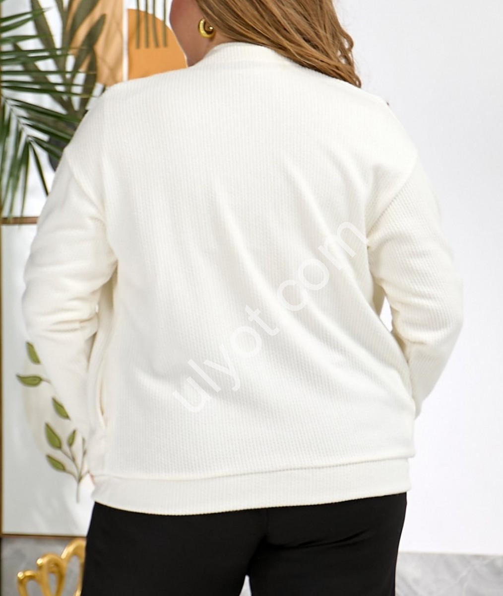 БОМБЕР (48-58) МОЛОЧНЫЙ 17190