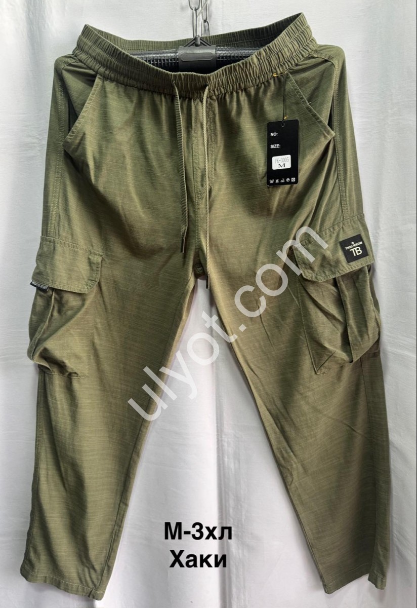ШТАНИ (M-3XL) ПРЯМИЙ ХАКІ 3005