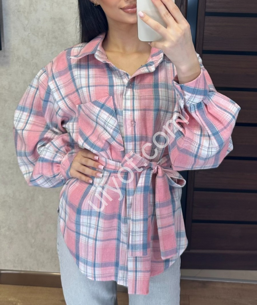 СОРОЧКА (42-52) РОЖОВИЙ 8