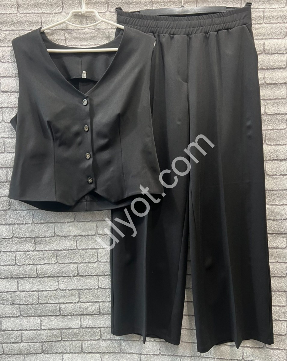 КОСТЮМ (50-54) ЧОРНИЙ 081