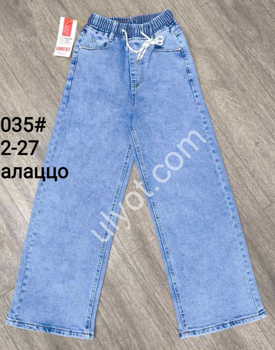 ДЖИНСЫ FOREST (22-27) ГОЛУБОЙ 5035