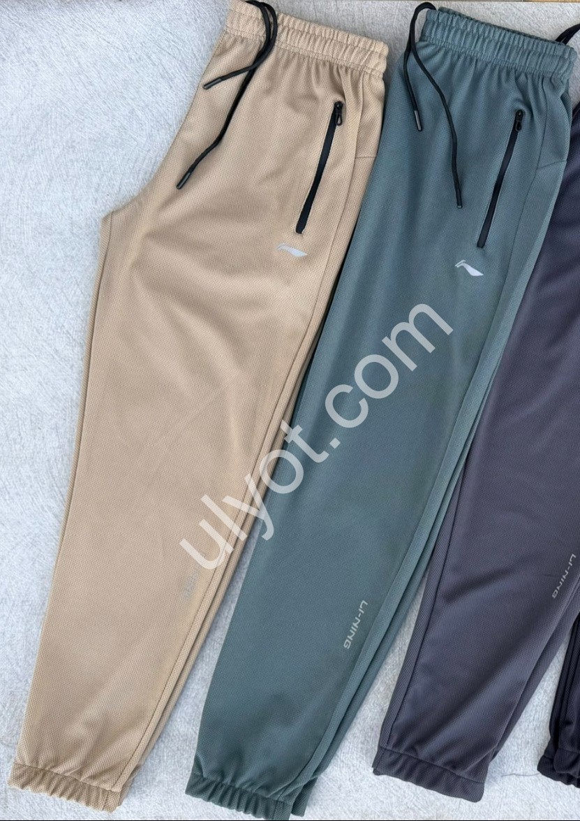 СПОРТ.ШТАНЫ (48-56) МАНЖЕТ БЕЖ 24