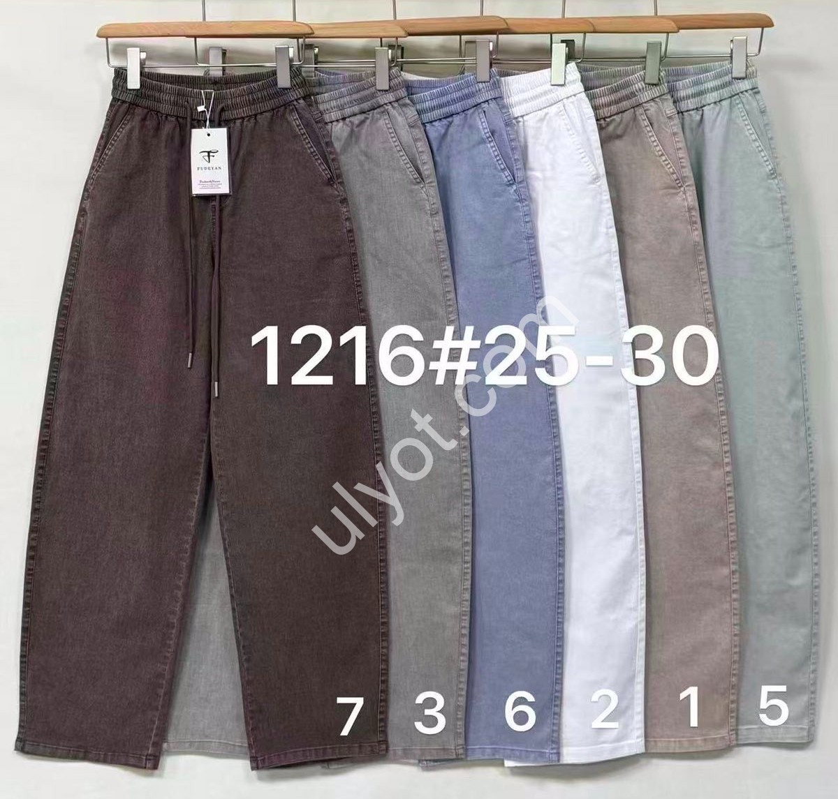 ШТАНЫ (25-30) БЕЛЫЙ 1216-2