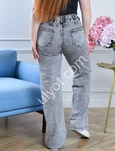 ДЖИНСЫ M.MIKI (30-36) СЕРЫЙ 329